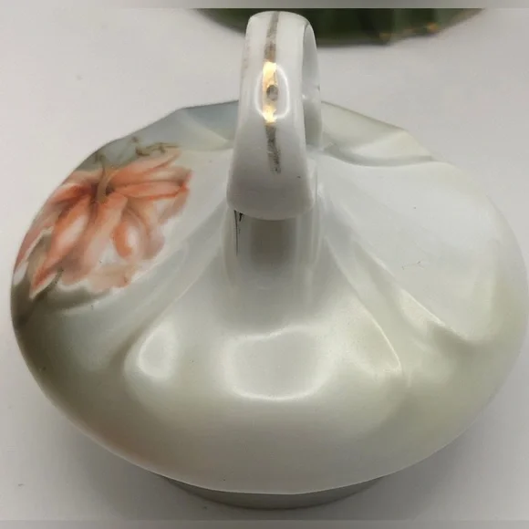 Antique Bavarian Porcelain Chocolate Pot RS Bavaria Gold Trim - Picture 7 of 15